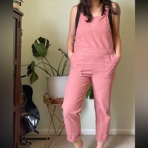 linen overalls/jumpsuit